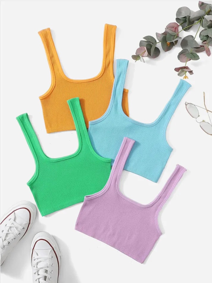 Vêtements de yoga de sport pour femmes gilet de fitness à séchage rapide course à pied respirant débardeurs de sport évacuant l'humidité_voghion.com
