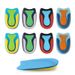 Insoles Heel High Elastic Shock Absorption Men And Women's Protective Heel Insole Foot Heel Three Color Half Size Pad Sports Running_voghion.com