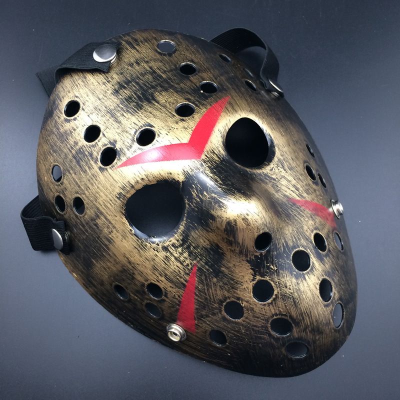 Forniture per maschere divertenti horror di Jason ispessite per Halloween_voghion.com