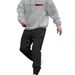Pullover-Hoodie-Sweatshirt-Set für Herren mit aufgedrucktem Logo – Langarmoberteil und Jogginghose, entspannte Passform, mehrfarbige Optionen_voghion.com