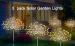 6 In 1 Solar Garden Firework Lights, Upgrade Multicolor Solar Outdoor Lamp Decoration Solar Garden Firework Lamp Courtyard Lamp_voghion.com