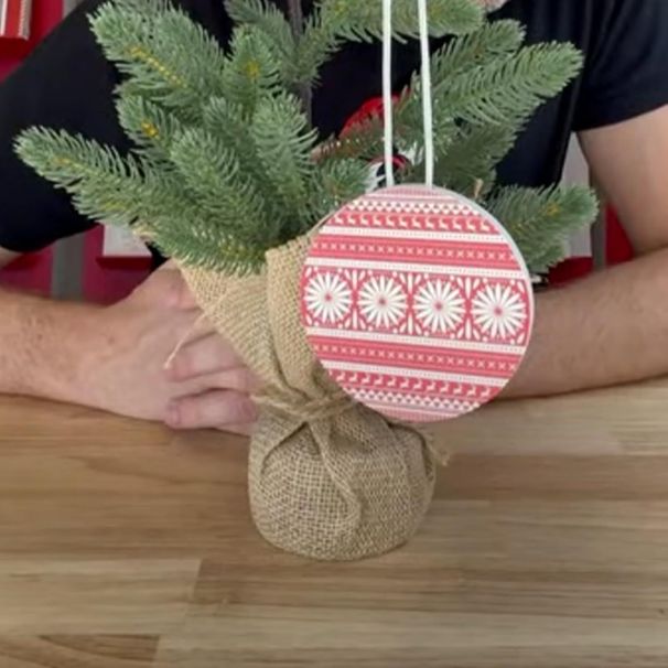 Scherzo di Natale, ornamento con urlo di capra, ciondolo con decorazione scherzo divertente_voghion.com