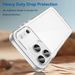 Luxury Transparent Shockproof Phone Case For Iphone 16 15 14 13 12 11 Pro Max 17 Air 16E Soft Bumper Hybrid Hard Back_voghion.com