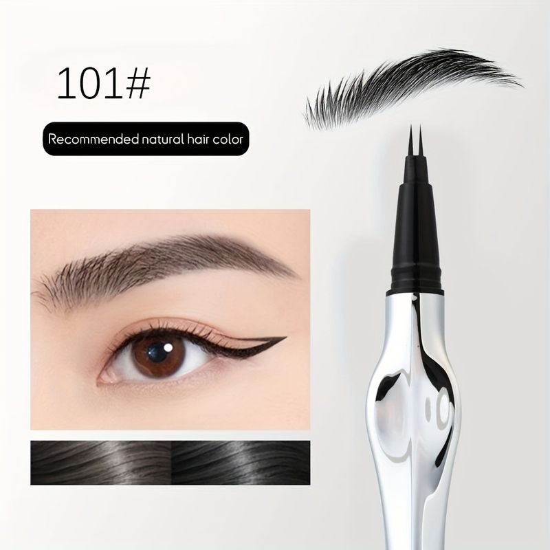 Ombretto e eyeliner combinati, eyeliner morbido e a lunga tenuta, colorato, impermeabile e resistente al sudore, non facile da sbavare._voghion.com