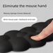 Unbeatable Quality Cloud Mouse Protector Office Keyboard Support Black Memory Foam Anti-Tenosynotis Computer Hand Wrist Pad_voghion.com