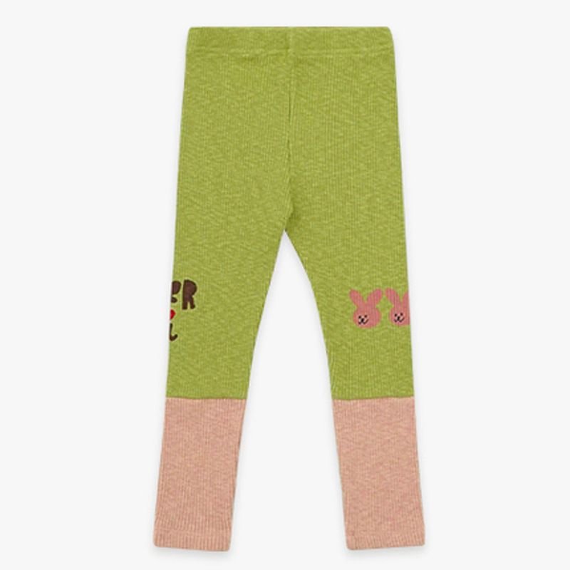 Mutter-Kind-Hose Herren- und Damen-Freizeitkleidung für Kinder Baumwolle Farblich passende Leggings_voghion.com