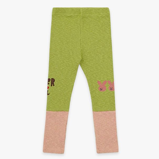 Mutter-Kind-Hose Herren- und Damen-Freizeitkleidung für Kinder Baumwolle Farblich passende Leggings_voghion.com