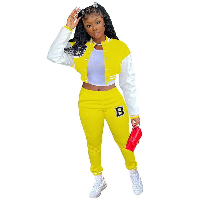 Women's autumn and winter new print network red fashion pants casual sports pants_voghion.com
