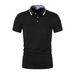 Sommer High-End-Arbeitskleidung lässig bequemes Poloshirt Revers kurzärmeliges Sport-T-Shirt_voghion.com