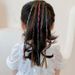 Parrucca per bambini, copricapo, bambina, treccia per capelli, principessa, colore per neonati, intrecciata con corda legata._voghion.com