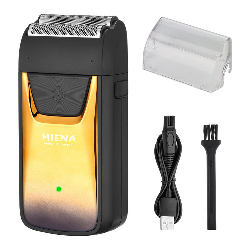 HINENA professioneller elektrischer Rasierer mit drei Klingen und multifunktionalem LED-LCD-Display_voghion.com