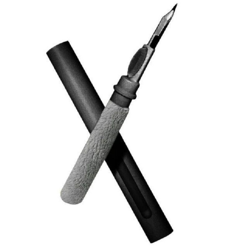 Brosse de nettoyage pour casque Bluetooth, outil de nettoyage pour coque de casque sans fil, compatible avec tous les casques_voghion.com