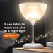 JY-35 Kabelloses Live-Streaming-Nachtlicht, Bluetooth-Schreibtischlampe und Lautsprecher für stimmungsvolle Atmosphäre_voghion.com