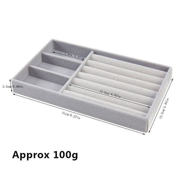 Vassoio portaoggetti per gioielli - Espositore portatile per orecchini e anelli_voghion.com