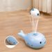 Interactive Toys Cats Electric Floating Ball Whale-Shaped Cat Portable USB Dual-Function Fan Pet Toy For Teaser By PawParty Store_voghion.com