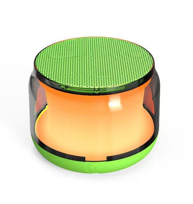 S100 RGB Bluetooth Speaker - Portable Desktop Speaker With Stunning Sound & Colorful LED Lights (Ideal For Parties & Home Use)​_voghion.com