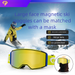 New Curved Magnetic Column Surface Glasses Double Layer Anti Fog Outdoor Men And Women Ski Goggles_voghion.com