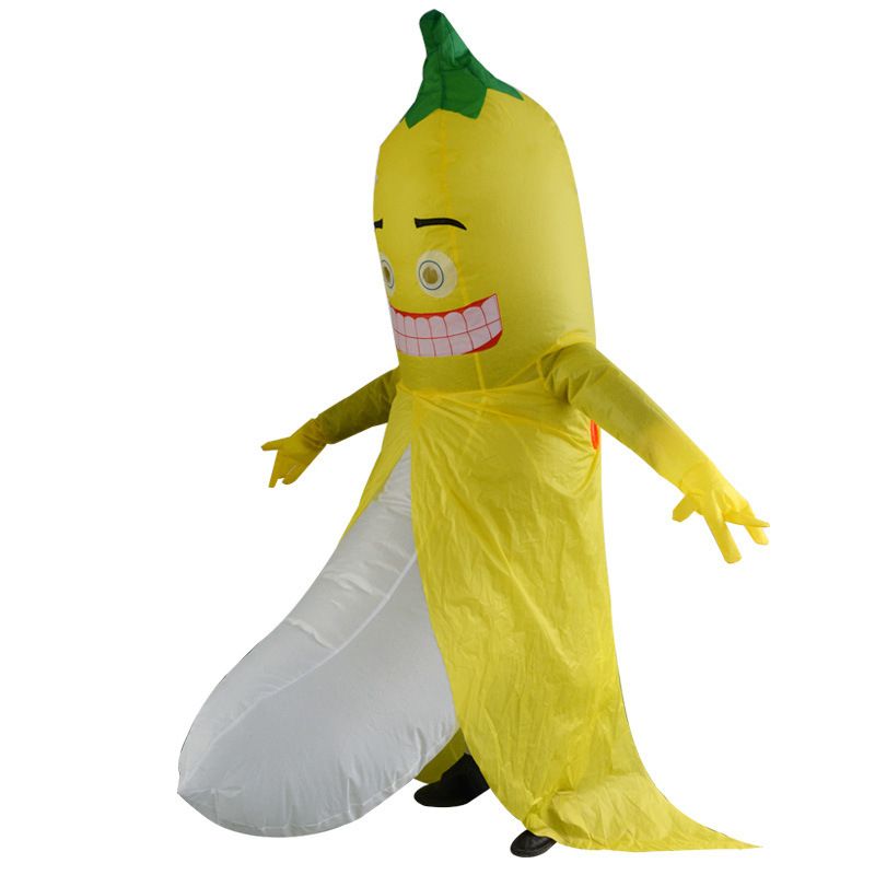 Singles Day Kreative Aufblasbare Banane Kleidung Bachelor Karneval Party Parodie Banana Man Requisiten Aufblasbare Kleidung Figur Kleidung_voghion.com