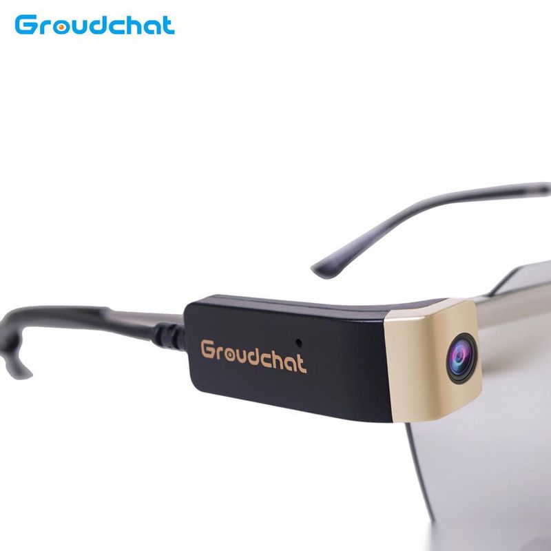 Smart Wearable Glasses Camera With Network Recording – Compatible With Mobile Live Streaming & USB Computer_voghion.com