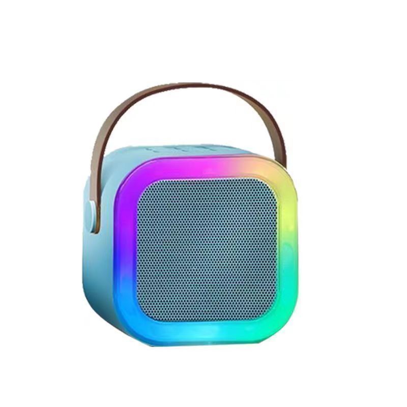 Wireless Charging Bluetooth Handheld Karaoke Microphone Home KTV Single Speaker Singing Device_voghion.com