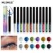 Perlglanz-Eyeliner, flüssiger Lidschatten mit Blitzfarbe und Pailletten, wasserfester, wischfester Eyeliner_voghion.com