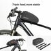 Borsa da telaio per bicicletta ROCKBROS, borsa impermeabile per tubo superiore per mountain bike (MTB) e bici da strada, disponibile nelle misure da 1,6 l e 1 l_voghion.com