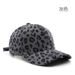 Women's Corduroy Leopard Print Baseball For Autumn Winter, Outdoor Men's Warm And Cold-Proof Sunshade Cap_voghion.com