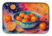 Colorful Oranges Dish Drying Mat Absorbent Dish Drying Mat Pad for Kitchen Counter Dish Drainer Mat for Countertop, 14 x 21", Multicolor_voghion.com