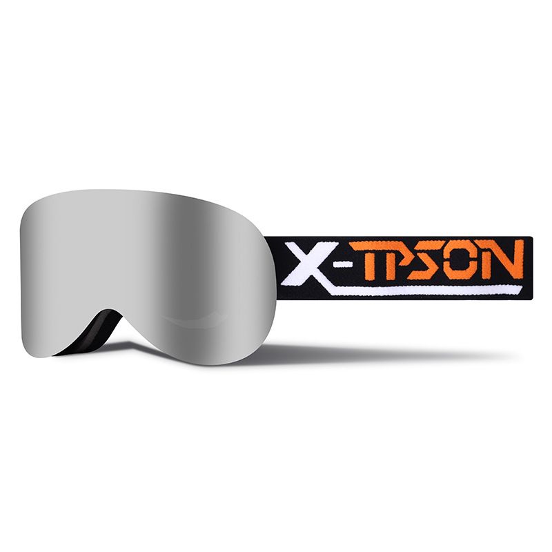 Ochelari de schi magnetici pentru adulți Ochelari de schi cu strat dublu anti-aburire și strălucire REVO Ochelari de schi pentru alpinism_voghion.com