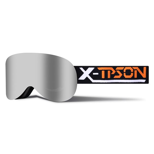 Ochelari de schi magnetici pentru adulți Ochelari de schi cu strat dublu anti-aburire și strălucire REVO Ochelari de schi pentru alpinism_voghion.com