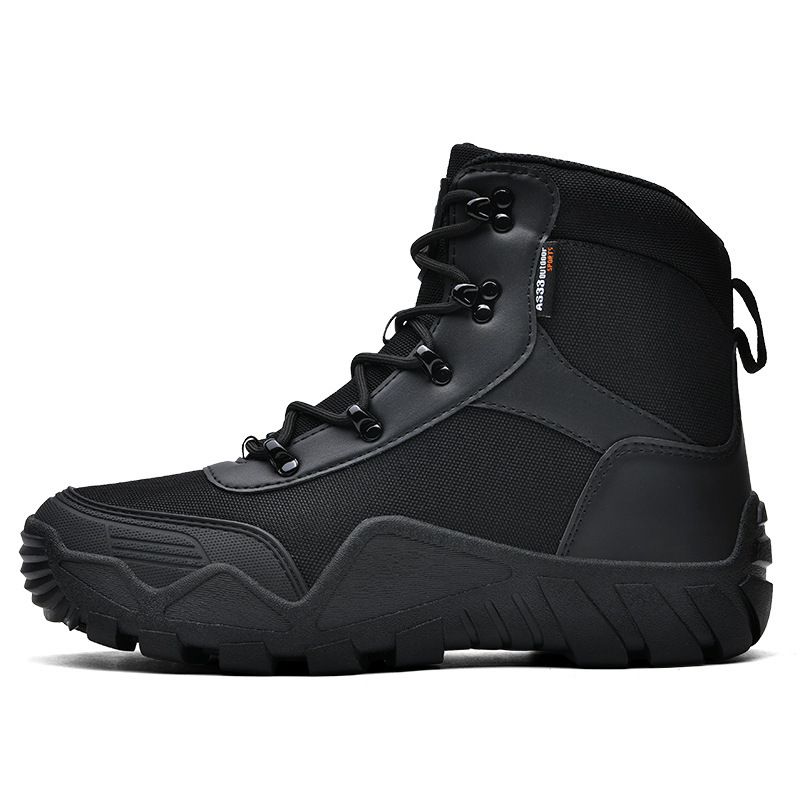 New Combat Boots Men's Tactical Boots Ultralight Adventure Rescue Desert Work Boots_voghion.com