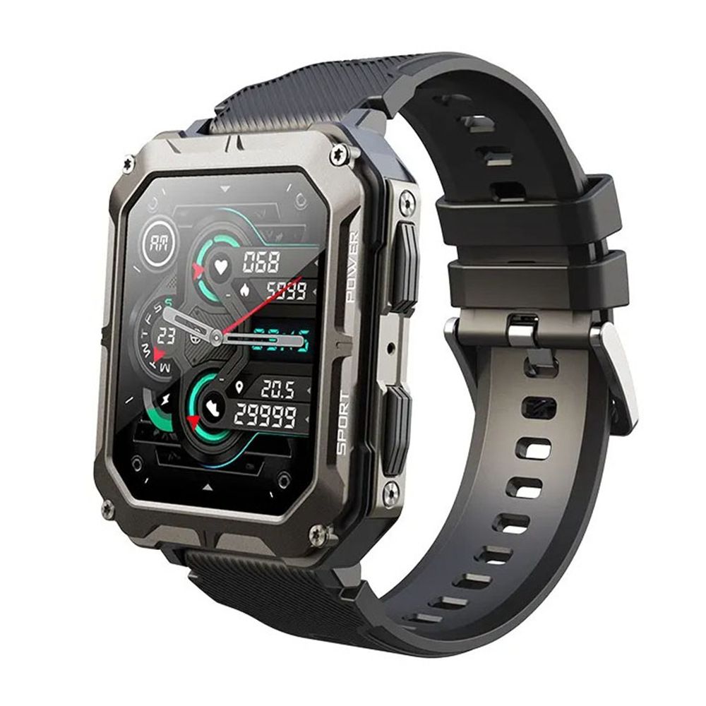 C20pro Three-Proof Outdoor Smart Watch Bluetooth Call Multi-Sport Mode Health Monitoring_voghion.com