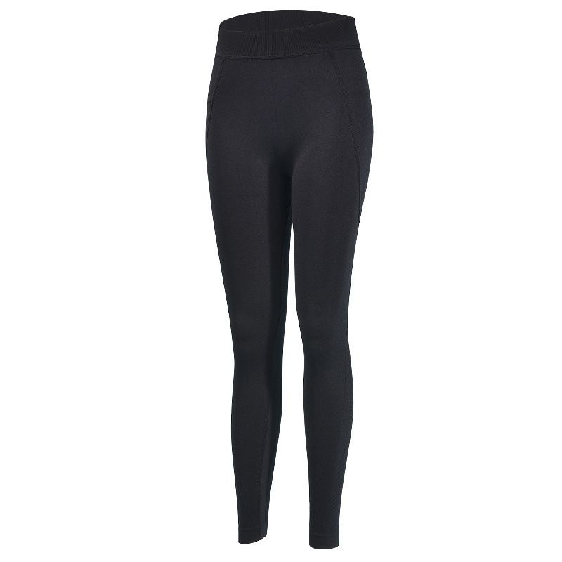 New Sports Fitness Running Yoga Wear Women Tight Seamless Hip Lift Casual Pocket Small Foot Trousers_voghion.com