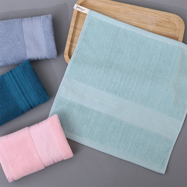 Cotton Kids' Towels – 100% Soft & Safe – Cute Cartoon Bear/Horse Print For Face & Hands (34x34cm/25x25cm, Ideal For Kindergarten & Home Use)_voghion.com