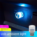 LED Atmosphere Mini Plug-in Night Home Car Colorful Ambient USB Small Light_voghion.com