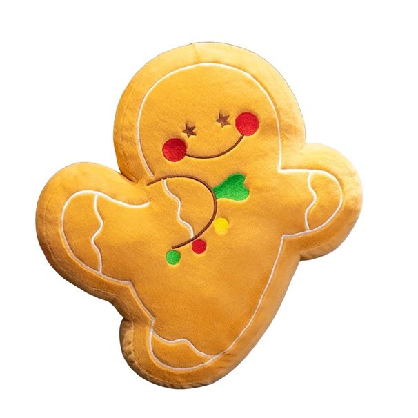 Christmas Cute Happy And Plush Toy With Bow Tie Christmas Tree Doll Pillow Snowman_voghion.com