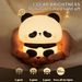 Veilleuse LED Panda mignon, nouveauté, 3 niveaux, variable, veilleuse tactile, Rechargeable, décoration pour bébés et enfants_voghion.com