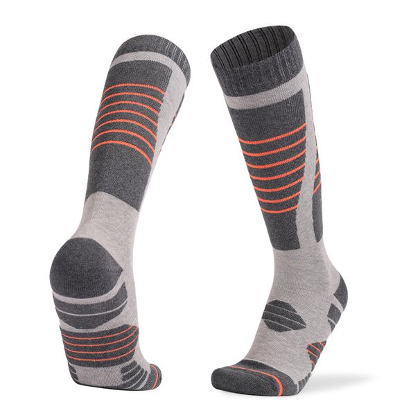 Two Woes Erkek Kayak Açık Hava Sıcak Havlu Alt Kalın Spor Ter Emici Uzun Tüp Pamuklu Çorap_voghion.com