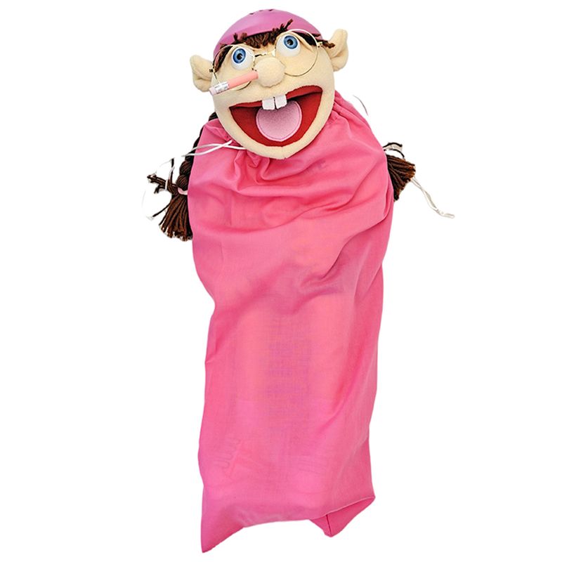 Jeffy Hand Puppet Toy With Tops Shoes Adventure Game Plushies Role-Play Toy Imaginative Pretend Play Storytelling Prop Halloween Christmas Gift_voghion.com