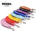 Leash Fashion Multi-color PU Round Rope Small And Medium Dog Chain Pet Supplies_voghion.com