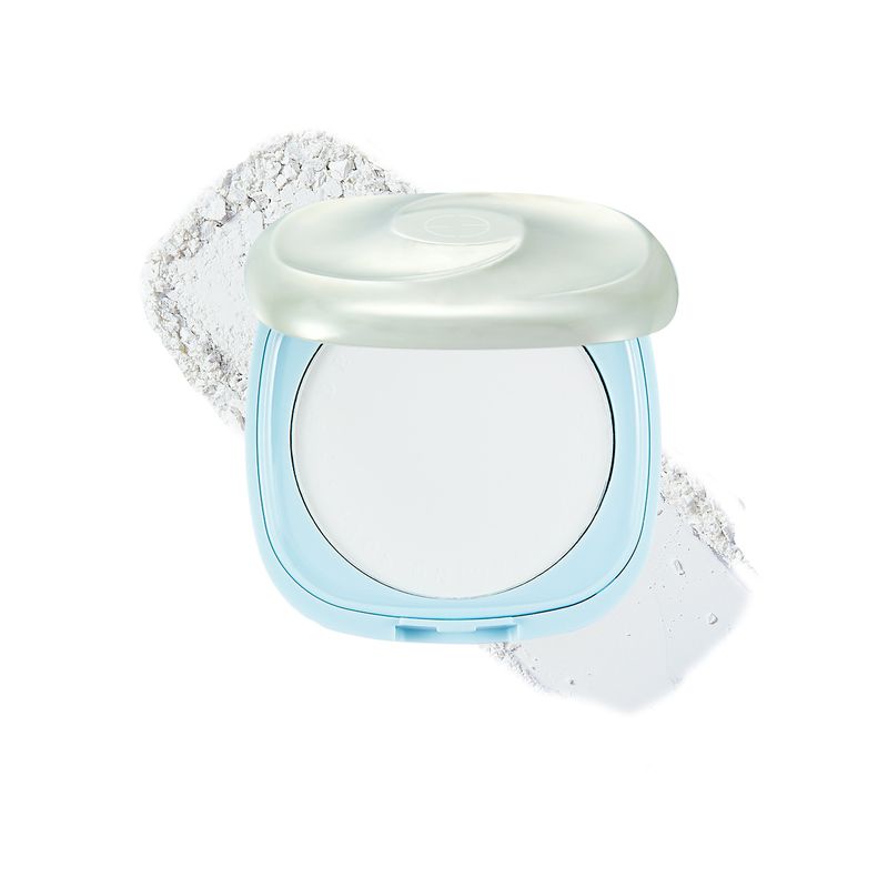 Cipria fissante traslucida Pinkfocus, cipria illuminante per ritocchi al trucco, a lunga tenuta e waterproof, per tutti i tipi di pelle._voghion.com