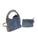 Denim Woven Bag Large Capacity Tote Bag Single Shoulder Underarm Bag Women's Casual Bag_voghion.com