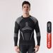 Autumn Winter Outdoor Quick-Dry Ski Suit Underwear Set For Men Sports Tight-Fitting Moisture-Wicking Compression Thermal_voghion.com