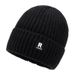 Men's Wool Hat New Winter Plus Velvet Thickened Large Head Circumference Knitted Hat Cold Proof Warm Ski Hat_voghion.com