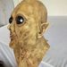 Halloween Sci-fi Alien Headgear Latex Mask_voghion.com