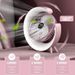 Desktop-Tischventilator 3 Geschwindigkeit mit Licht wiederaufladbarer Mini-Kühltischventilator tragbar_voghion.com
