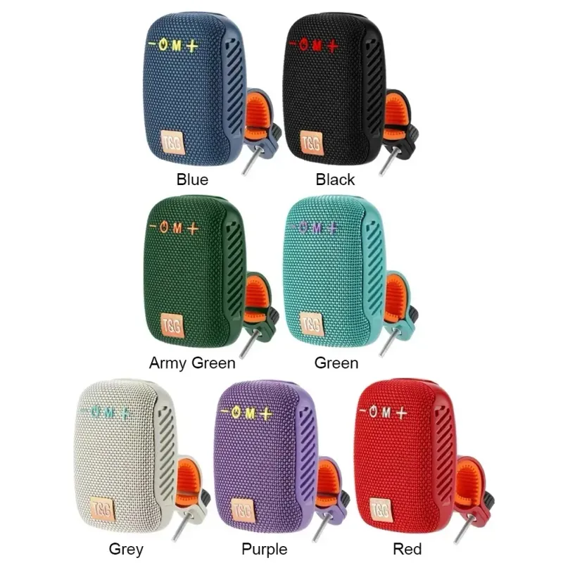 TG392 Outdoor Bicycle Bluetooth Speaker TWS Portable Wireless Sound Box Built-in Mic Hands-free Call IPX5 Waterproof_voghion.com