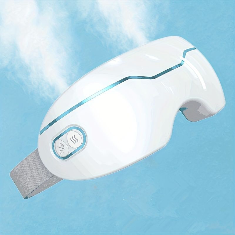Dampf-Augenmassagegerät mit Wärme; Intelligentes Augenmassagegerät zur Linderung von Augenbelastungen, trockenen Augen und dunklen Augenringen; Elektrisches Augenpflegegerät_voghion.com