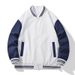 Giacca da baseball versatile in stile coreano da uomo, personalizzabile, alla moda, primavera-autunno_voghion.com