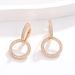 orecchini di alta qualità con cerchio in zircone orecchini squisiti da donna orecchini alla moda coreana orecchini orecchini_voghion.com